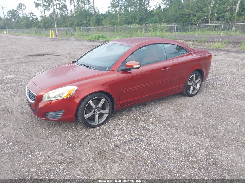 2012 Volvo C70, Обычный износ, IAAI, VIN YV1672MC8CJ126170 — фото 2