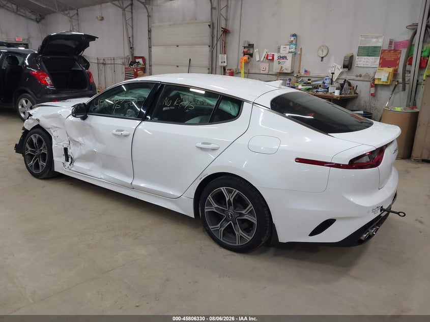 Vin: knae15la7l6075796, lot: 46305176, kia stinger gt-line 20203