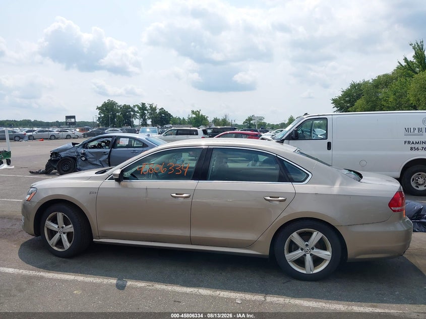 VOLKSWAGEN PASSAT 2015 VIN 1VWAT7A32FC110405