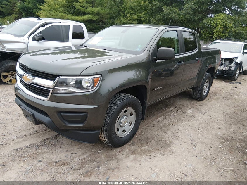 Vin: 1gcgsbea9j1176899, lot: 46305189, chevrolet colorado wt 20182