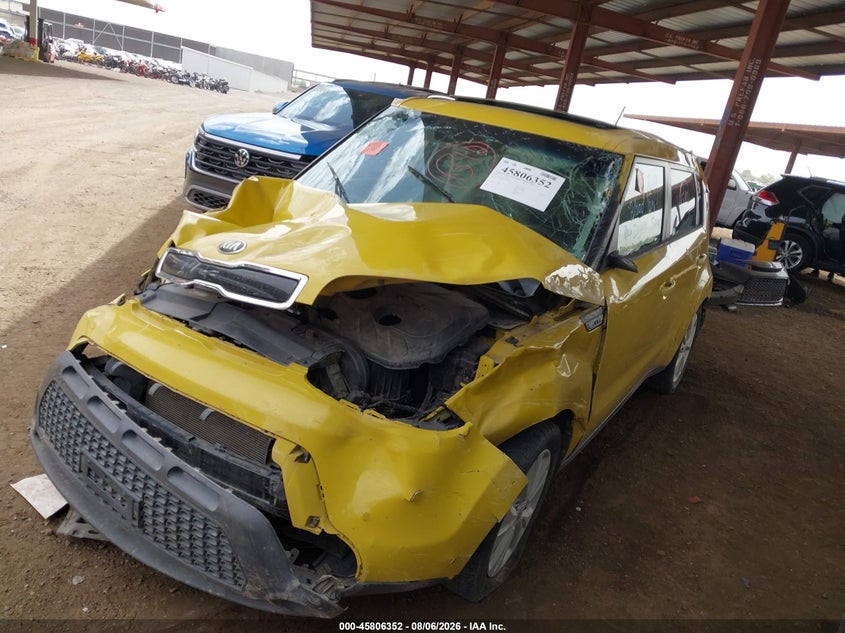 Vin: kndjp3a5xe7080658, lot: 46305198, kia soul + 20142