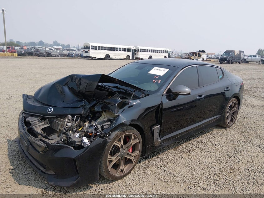 Vin: knae35lc0m6096616, lot: 46305201, kia stinger gt 20212