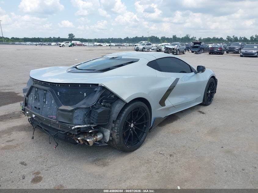Vin: 1g1yb2d45m5124773, lot: 46305204, chevrolet corvette stingray rwd  2lt 20214