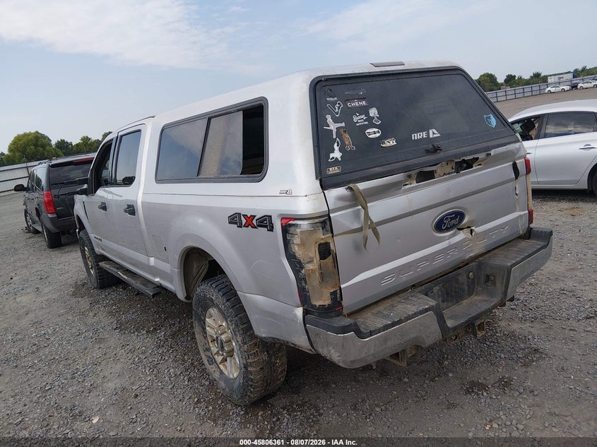 Vin: 1ft7w2bt4jec60700, lot: 46305207, ford f-250 xlt 20183