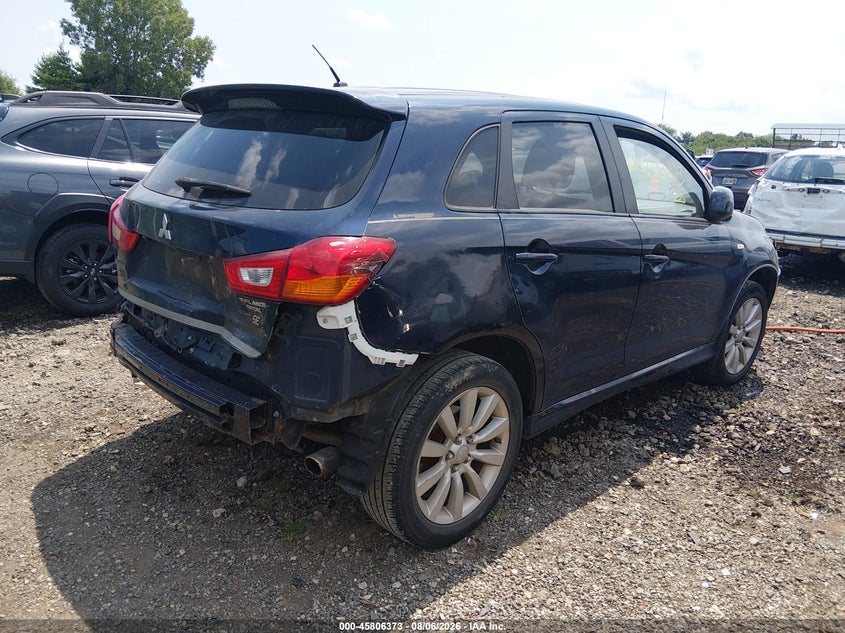 Vin: ja4ar4au1bz016624, lot: 46305219, mitsubishi outlander sport se 20114