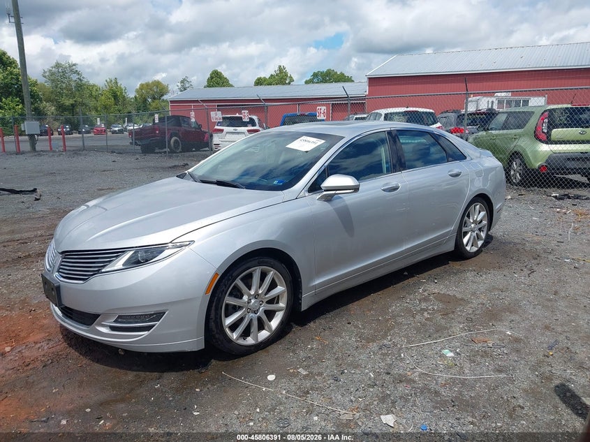 Vin: 3ln6l2gk6gr624427, lot: 46305236, lincoln mkz 20162