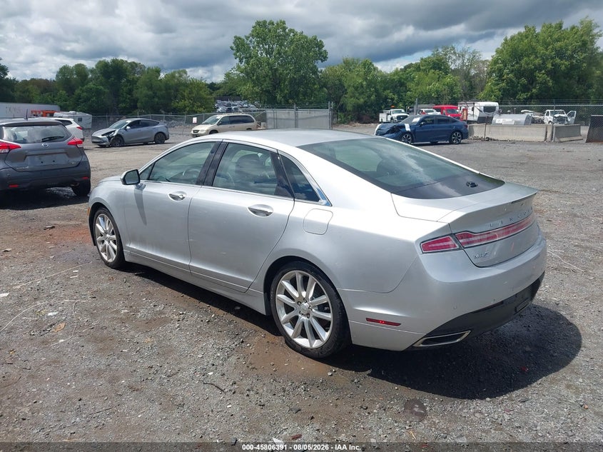 Vin: 3ln6l2gk6gr624427, lot: 46305236, lincoln mkz 20163