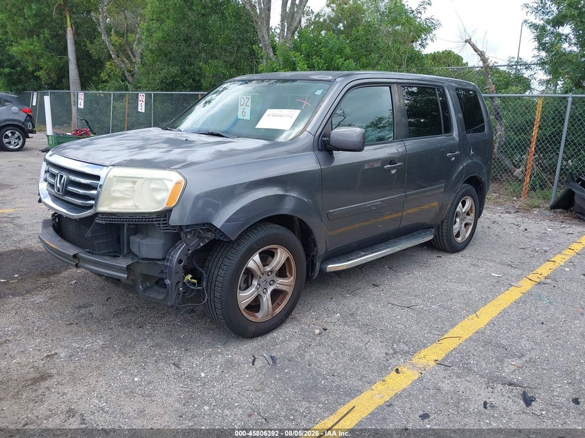 Vin: 5fnyf3h47fb007936, lot: 46305238, honda pilot ex 20152