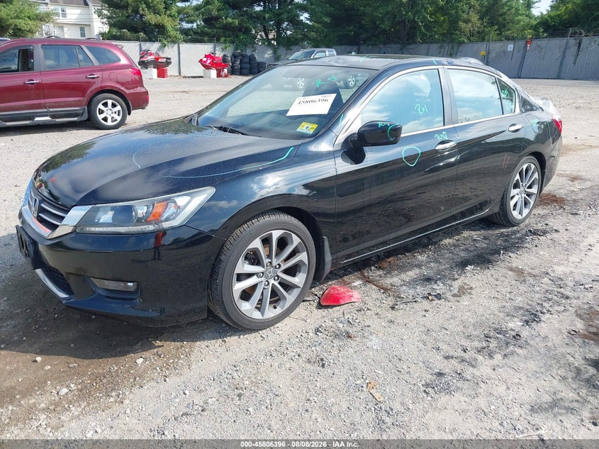 Vin: 1hgcr2e51fa205723, lot: 46305242, honda accord sport 20152