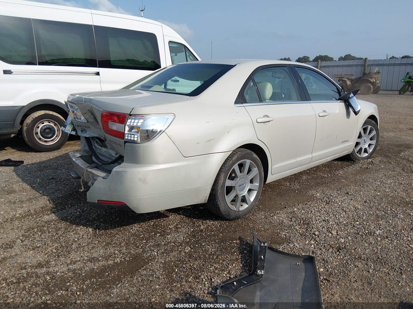 2006 LINCOLN ZEPHYR auction photo 4
