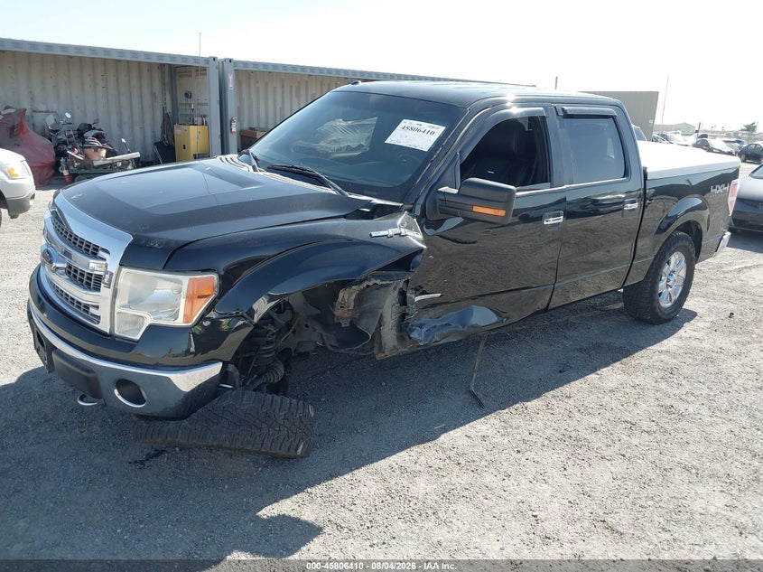 Vin: 1ftfw1et9dfe00577, lot: 46305256, ford f-150 xlt 20132