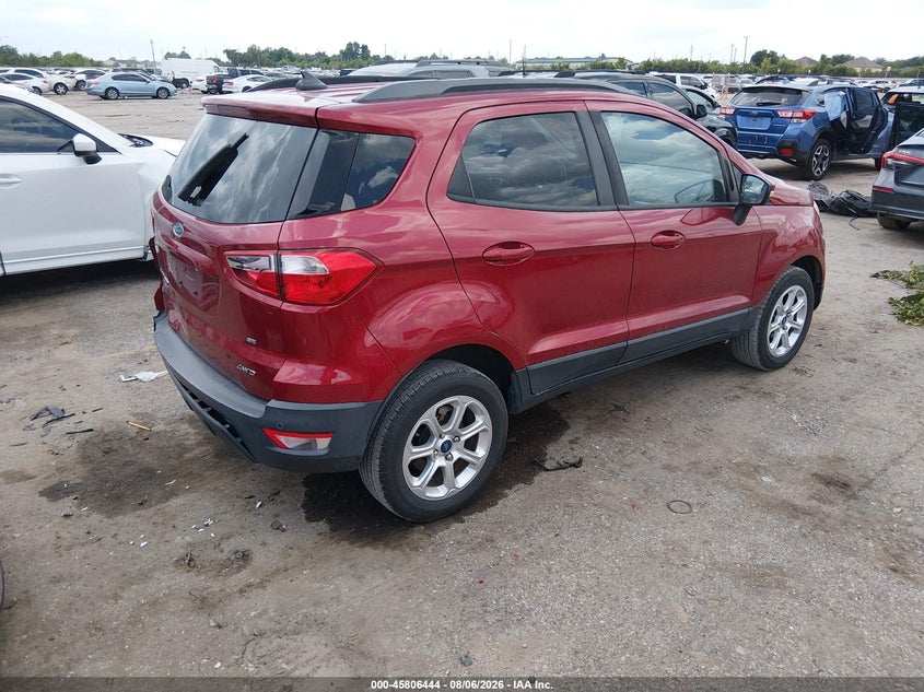 Vin: maj6s3gl4kc301173, lot: 46305290, ford ecosport se 20194