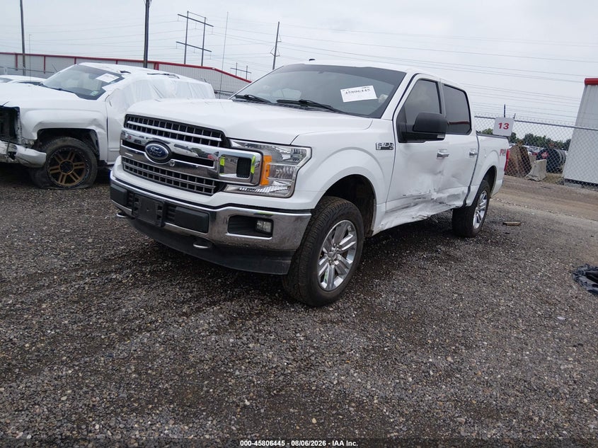 Vin: 1ftew1e50jfd24188, lot: 46305291, ford f-150 xlt 20182