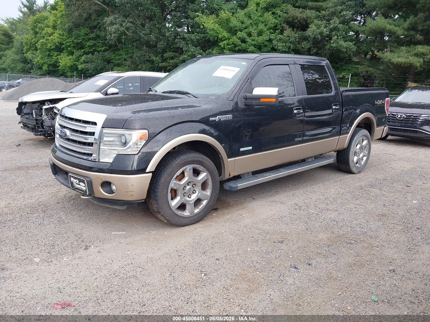 Vin: 1ftfw1et5efb44990, lot: 46305297, ford f-150 lariat 20142