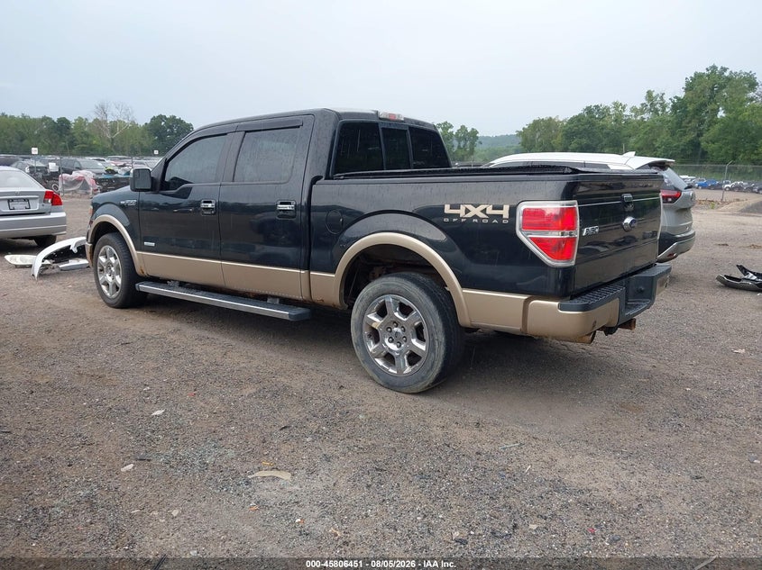Vin: 1ftfw1et5efb44990, lot: 46305297, ford f-150 lariat 20143