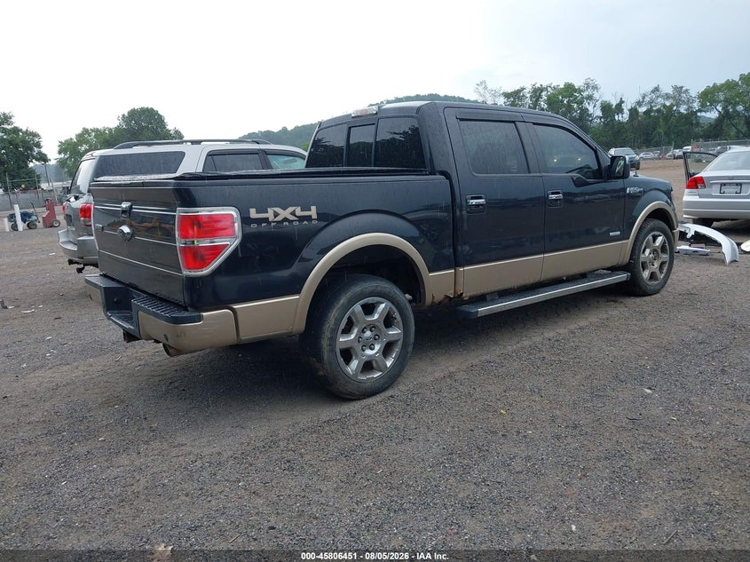 Vin: 1ftfw1et5efb44990, lot: 46305297, ford f-150 lariat 20144