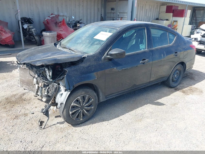 Vin: 3n1cn7ap9kl825028, lot: 46305301, nissan versa 1.6 s+ 20192