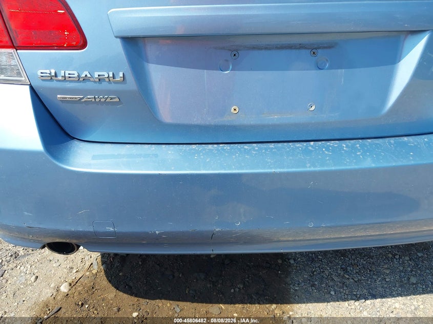 SUBARU LEGACY 2011 VIN 4S3BMBC68B3220044