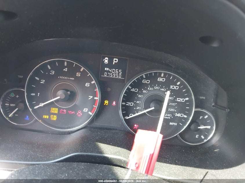 SUBARU LEGACY 2011 VIN 4S3BMBC68B3220044