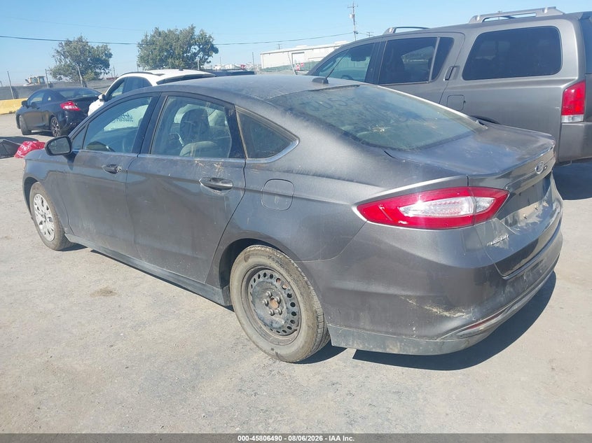 Vin: 3fa6p0g77er212299, lot: 46305336, ford fusion s 20143