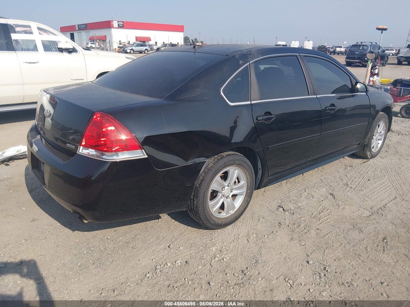 Vin: 2g1wa5e32f1132397, lot: 46305344, chevrolet impala limited ls 20154