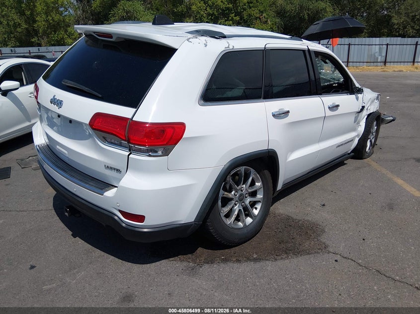 2016 JEEP GRAND CHEROKEE auction photo 4