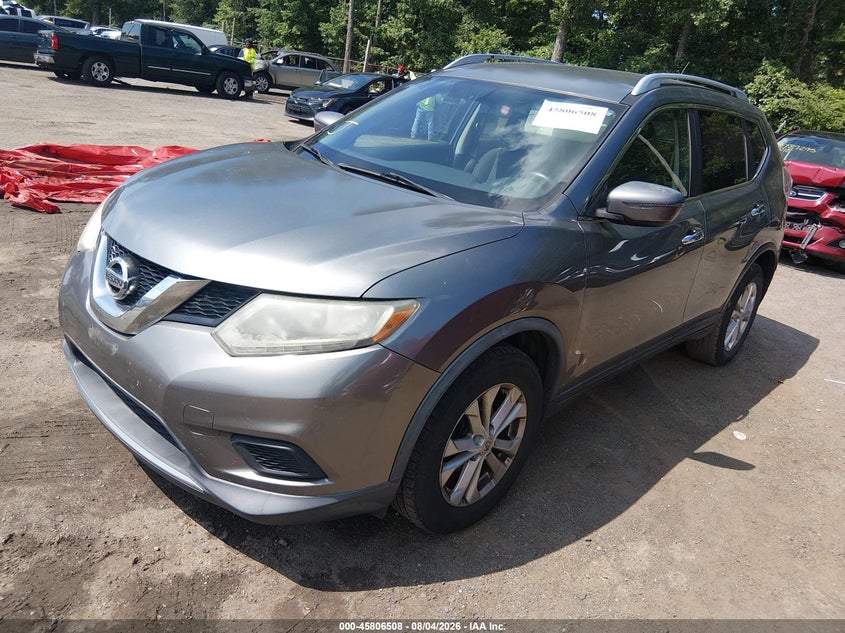 Vin: knmat2mt9gp661166, lot: 46305354, nissan rogue sv 20162