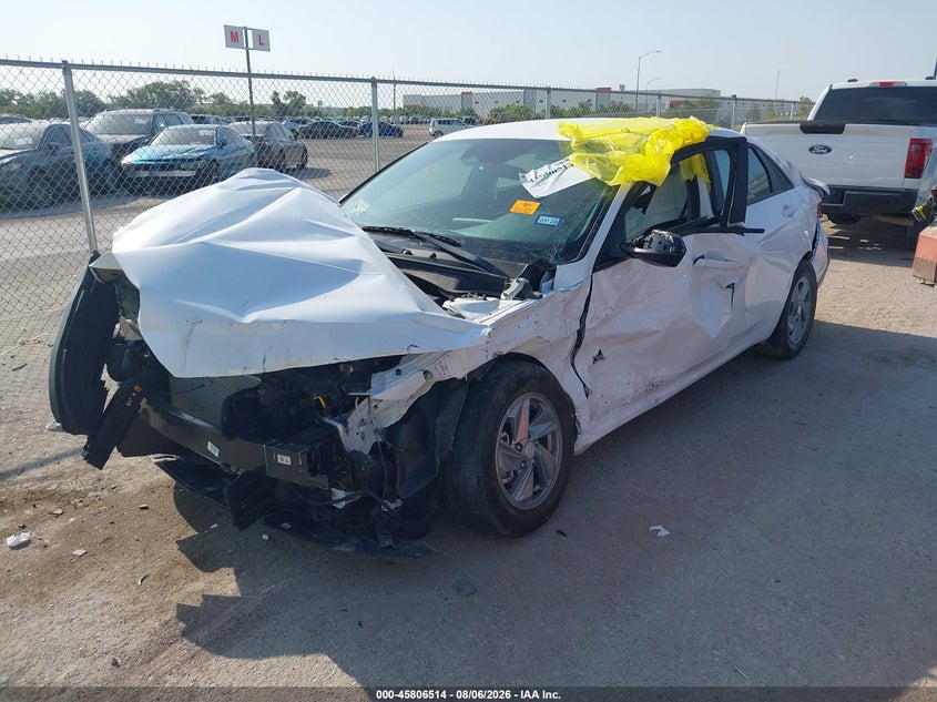 Vin: kmhll4dg2tu183574, lot: 46305360, hyundai elantra se 20262