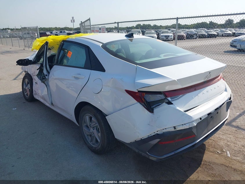 Vin: kmhll4dg2tu183574, lot: 46305360, hyundai elantra se 20263