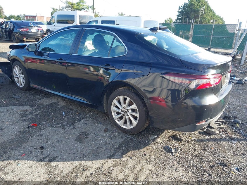Vin: 4t1c11ak7nu020645, lot: 46305362, toyota camry le 20223