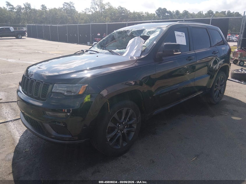Vin: 1c4rjfcg7jc504741, lot: 46305380, jeep grand cherokee high altitude 4x4 20182