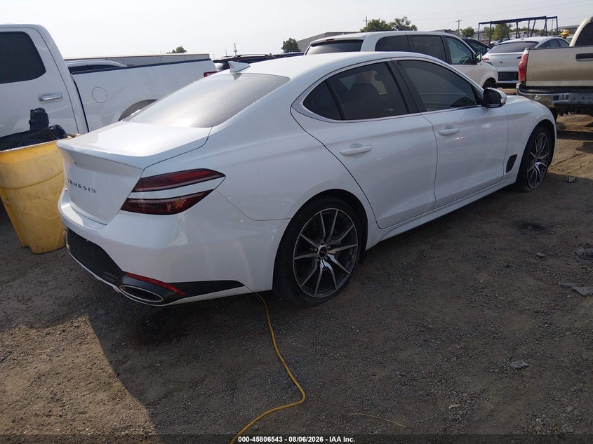 Vin: kmtg34sc2ru142703, lot: 46305389, genesis g70 2.5t rwd 20244