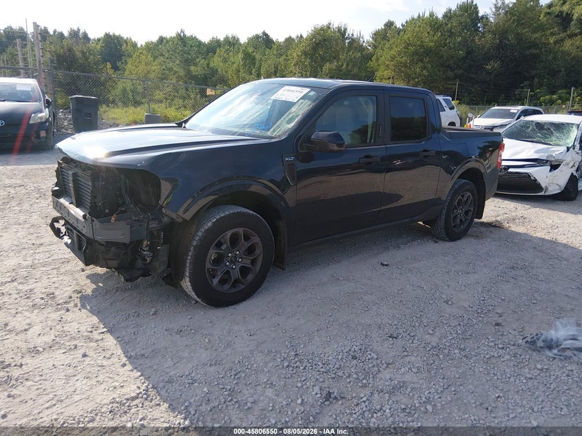 Vin: 3fttw8f91nra45567, lot: 46305396, ford maverick xlt 20222