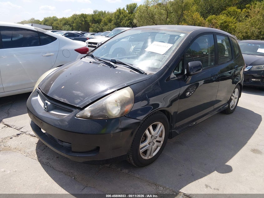 2007 HONDA FIT auction photo 2