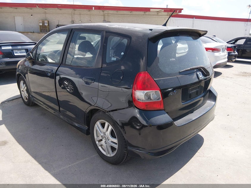 2007 HONDA FIT auction photo 3