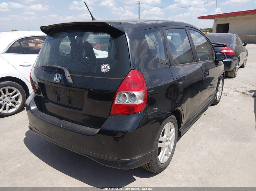 2007 HONDA FIT auction photo 4