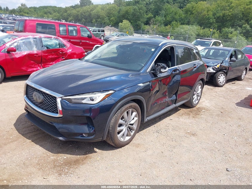 Vin: 3pcaj5m37kf128890, lot: 46305400, infiniti qx50 luxe 20192
