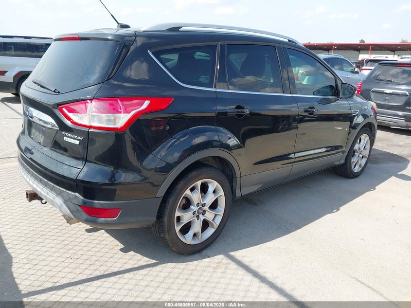 Vin: 1fmcu0j98eub15455, lot: 46305403, ford escape titanium 20144