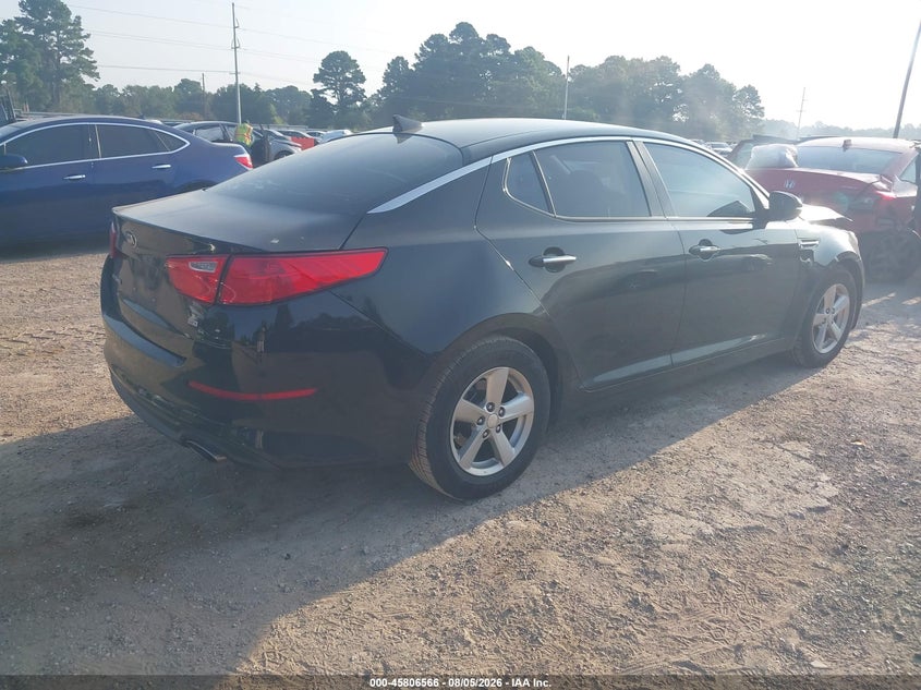 2015 KIA OPTIMA auction photo 4
