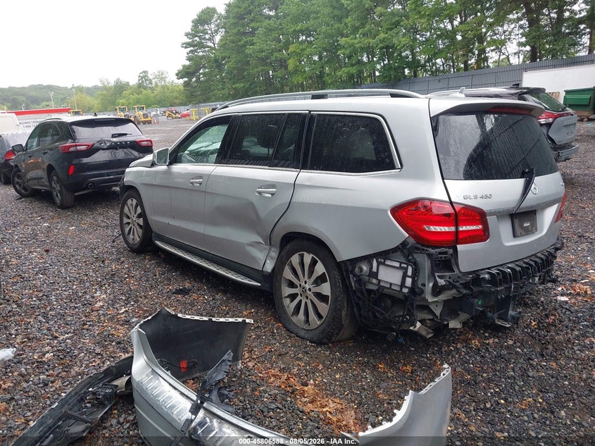 Vin: 4jgdf6ee6kb237912, lot: 46305434, mercedes-benz gls 450 4matic 20193