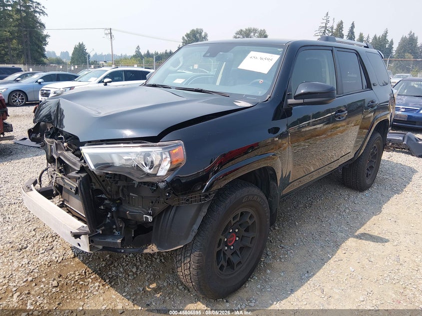 Vin: jtemu5jr4n6057172, lot: 46305441, toyota 4runner sr5 20222