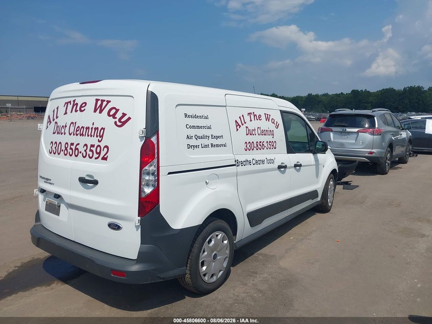 Vin: nm0ls7e70f1183972, lot: 46305446, ford transit connect xl 20154