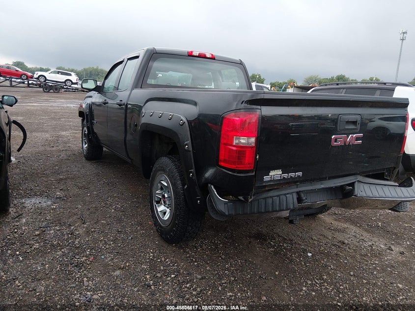 Vin: 1gtv2leh7gz135210, lot: 46305463, gmc sierra 1500 20163