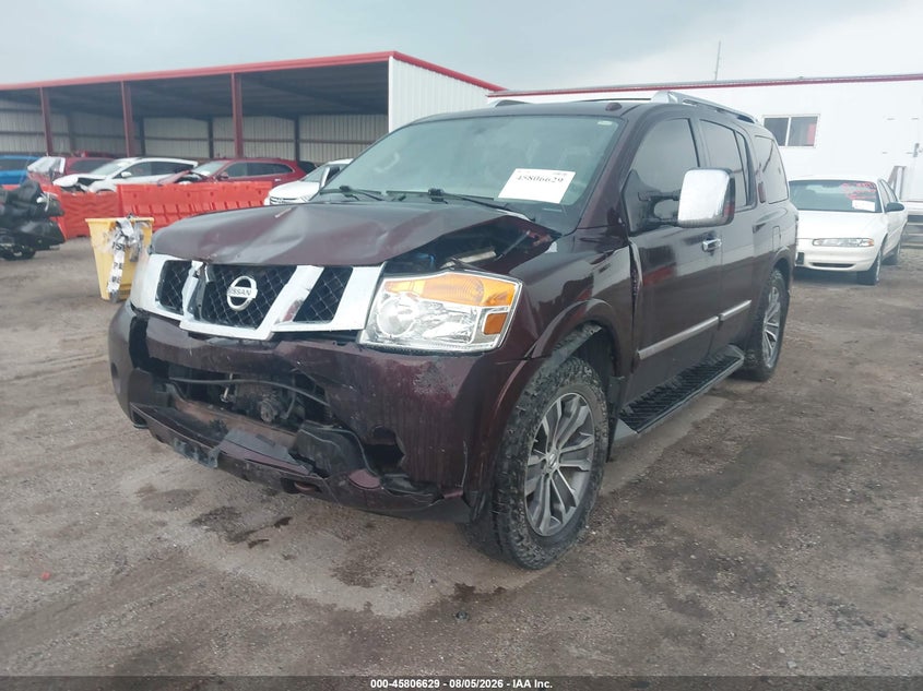 Vin: 5n1aa0nc0fn612310, lot: 46305475, nissan armada platinum/sl/sv 20152