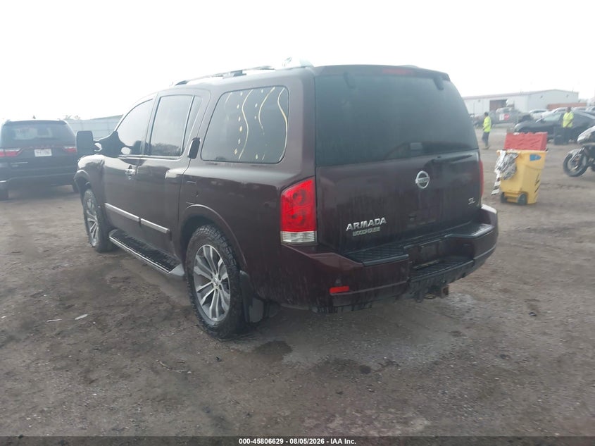 Vin: 5n1aa0nc0fn612310, lot: 46305475, nissan armada platinum/sl/sv 20153