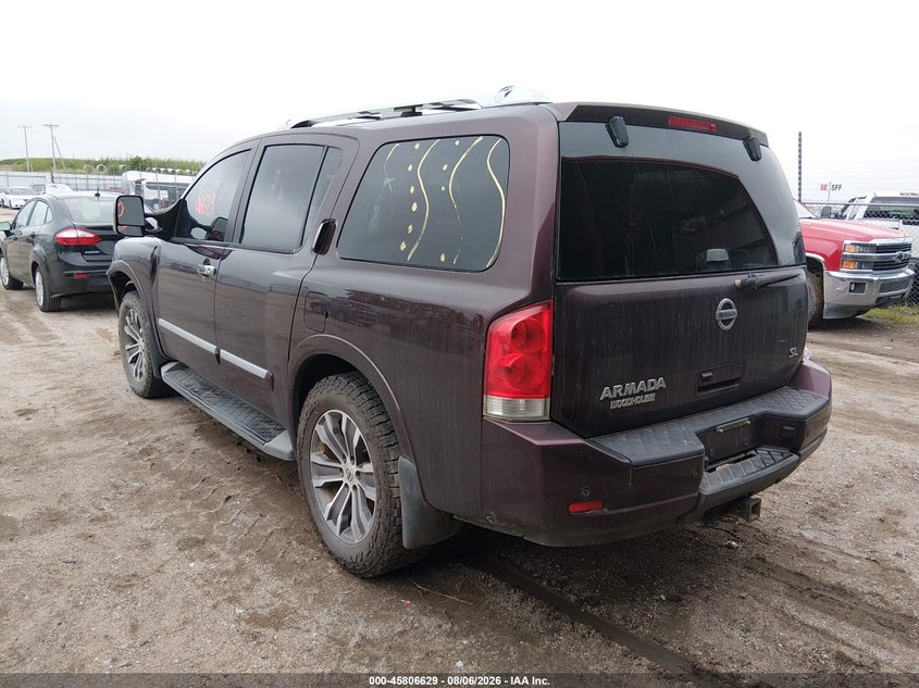 Vin: 5n1aa0nc0fn612310, lot: 46305475, nissan armada platinum/sl/sv 20153