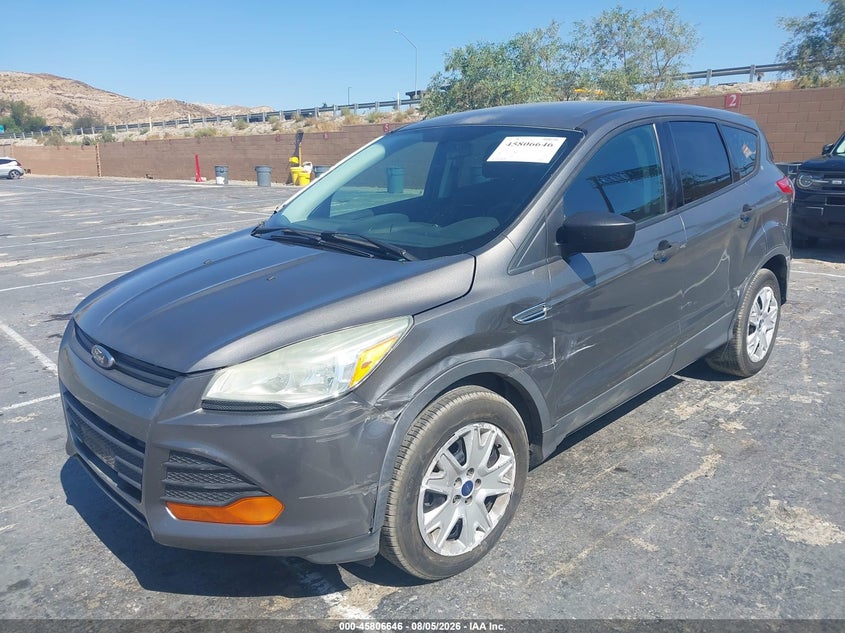 Vin: 1fmcu0f70eue00965, lot: 46305492, ford escape s 20142
