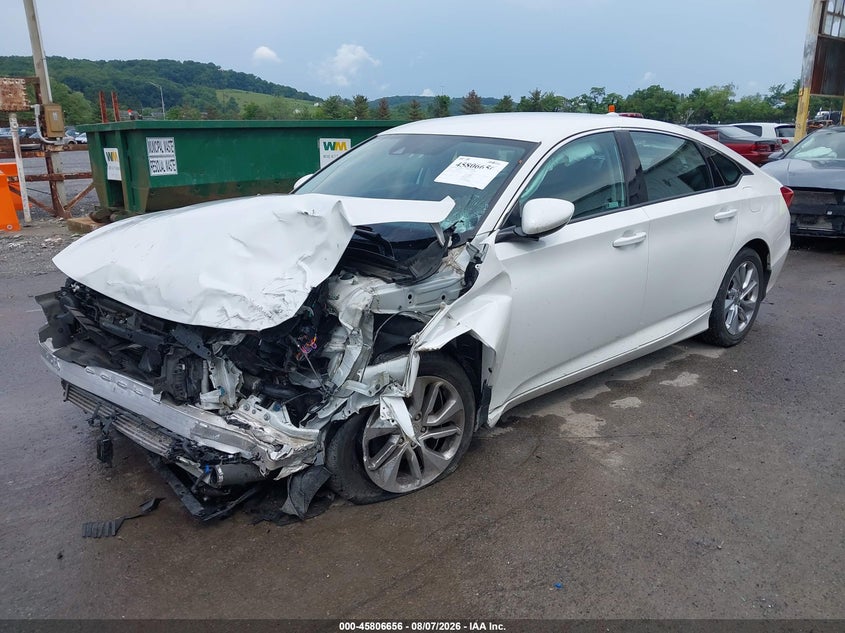 Vin: 1hgcv1f15ka098736, lot: 46305502, honda accord lx 20192