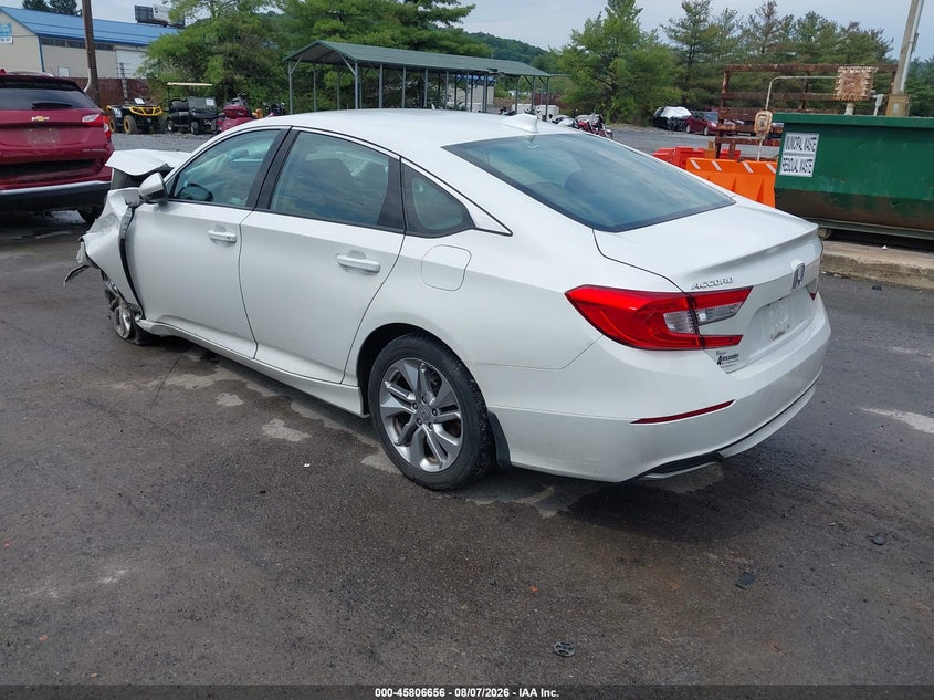 Vin: 1hgcv1f15ka098736, lot: 46305502, honda accord lx 20193