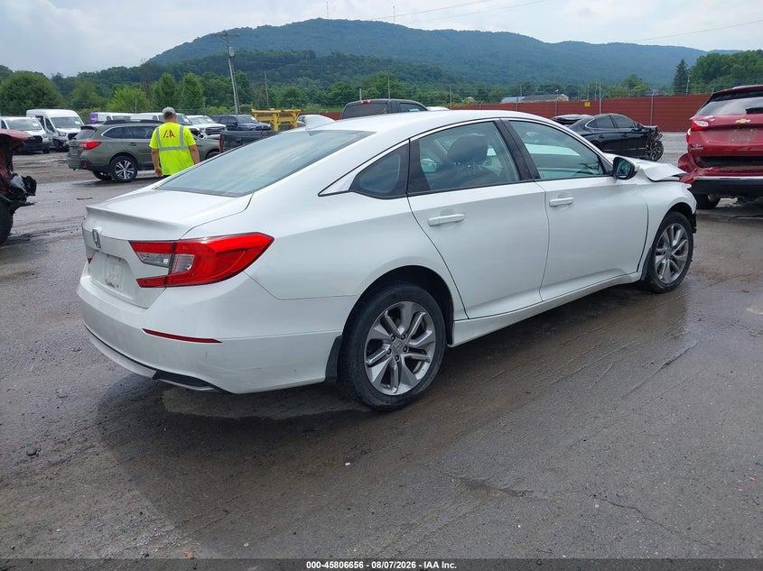 Vin: 1hgcv1f15ka098736, lot: 46305502, honda accord lx 20194